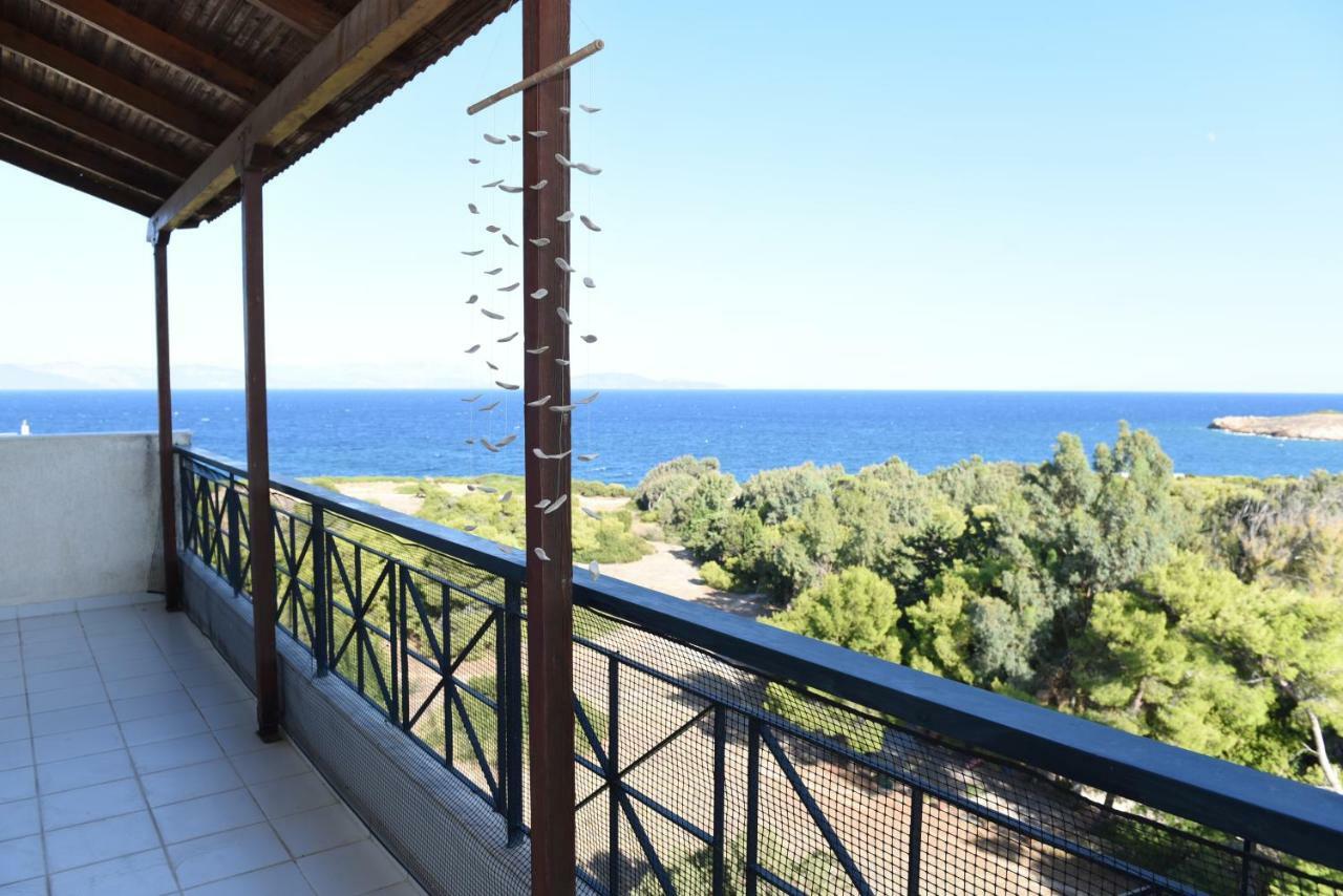 Top Floor With Stunning 360 View Apartment Rafina  Luaran gambar