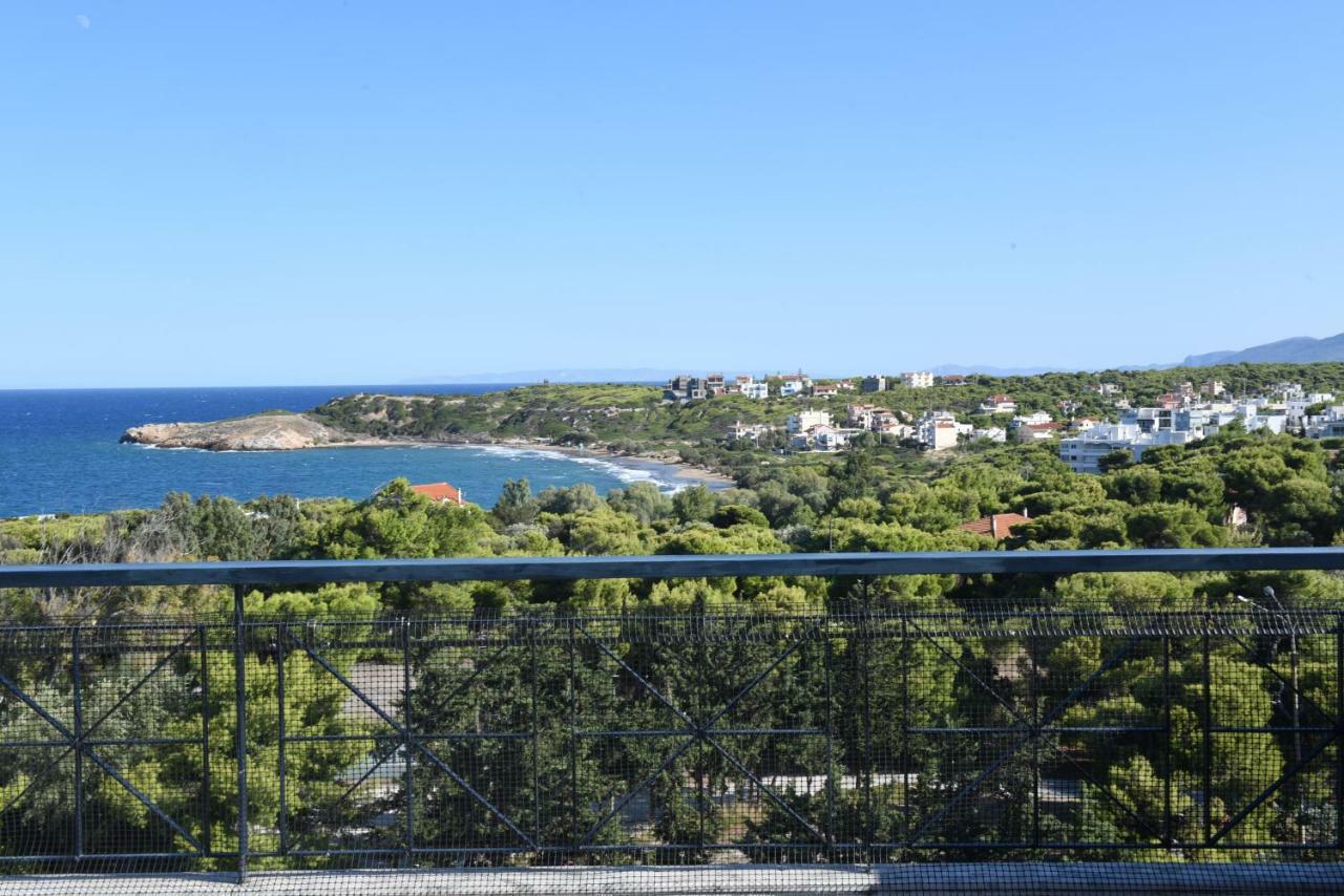 Top Floor With Stunning 360 View Apartment Rafina  Luaran gambar