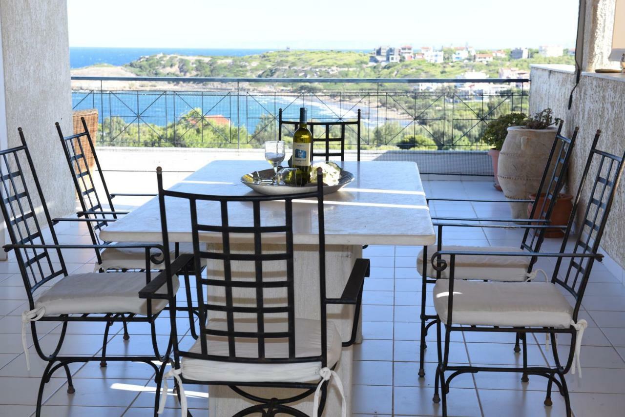 Top Floor With Stunning 360 View Apartment Rafina  Luaran gambar